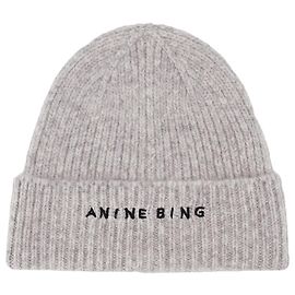 Elia Beanie - ANINE BING - Wool - Grey Grey