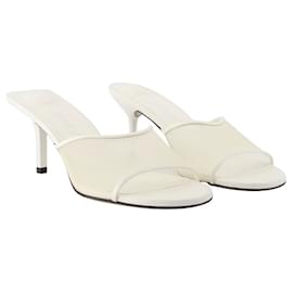 Jacquemus-Cubisto Sandals - Jacquemus - Leather - White-White