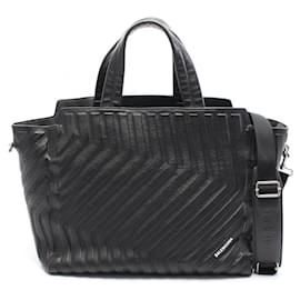 Balenciaga-Bolsa Tote de Couro Balenciaga CAR EAST-WEST-Preto