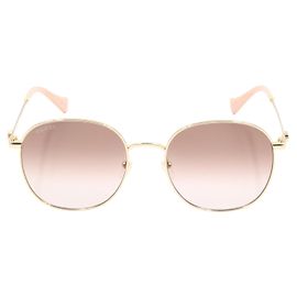 Gucci GG1142S-002 Sunglasses Golden Metallic