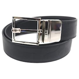 Alfred Dunhill Dunhill Reversible Leather Belt Black