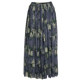 Saia de malha com estampa floral CHRISTIAN DIOR Multicor