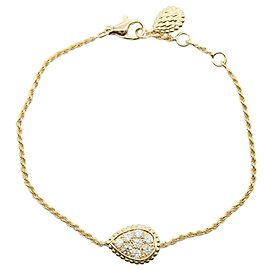 Pulsera de diamantes Boucheron Serpent Bohème K18 Oro Amarillo Blanco