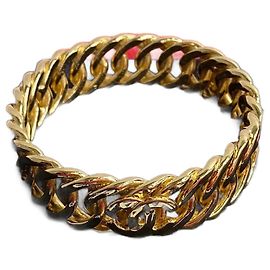 Accessorio Bracciale Chanel Coco Mark D'oro Metallico