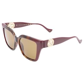 Gucci-Óculos de sol de acetato Gucci GG1023S-Marrom