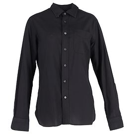 Camicia con bottoni Tom Ford in cotone nero Nero