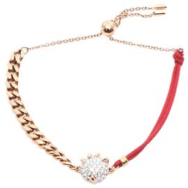 Bracciale Drago e Fenice Swarovski D'oro