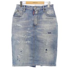 Falda Dsquared2 Azul