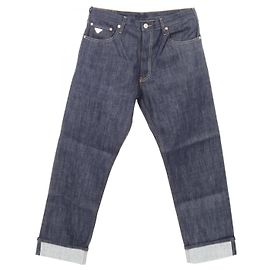 Prada Selvedge Baumwolljeans Blau Marineblau