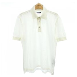 Camisa Polo Tom Ford Blanco