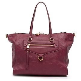 Louis Vuitton Monogram Empreinte Lumineuse PM Rosso Rosso Bordò