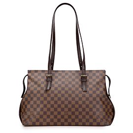 Chelsea Damier Ebene Marrone Louis Vuitton Marrone