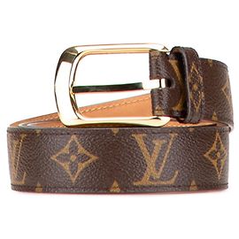 Louis Vuitton Monogram Santur Ellipse Belt Other