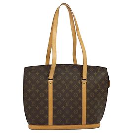 LOUIS VUITTON Bolsa Tote Babylone Monograma M51102 LV Auth ep10827 Monograma