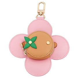 Llave de bolso de moneda en flor rosa Vivienne Holidays de Louis Vuitton Rosa