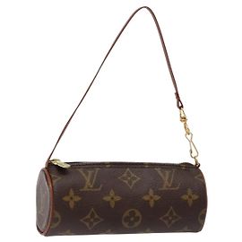 Pochete Papillon Mini em Canvas Monogram Louis Vuitton Marrom