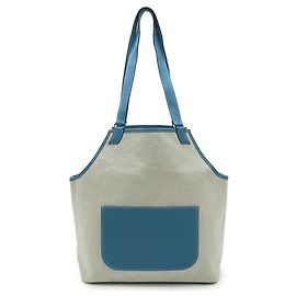 Hermès HERMES Bolsa Tote Jardinier PM Azul Azul claro