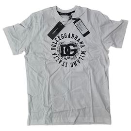 Camiseta blanca de algodón Dolce & Gabbana Blanco
