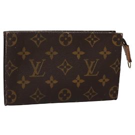 LOUIS VUITTON Monogram Bucket PM Accessory Pouch LV Auth 142420 Monogram