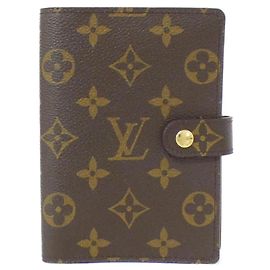 Louis Vuitton Monogram Agenda PM R20005 Organizer Brown