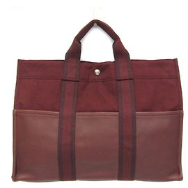 Hermès Hermes Fourre Tout MM Tote Bag in Bordeaux Dark red