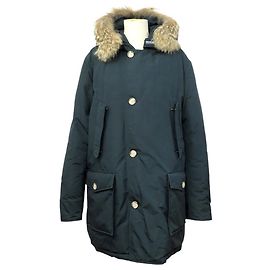 NEW WOOLRICH ARCTIC PARKA 152MWOCPS1674 DOWN JACKET XL 56 BLUE COAT Blue