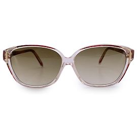 Givenchy Vintage Plastic Sunglasses Brown