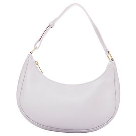 Céline Bolsa de ombro meia-lua em couro de bezerro Celine Ava Roxo