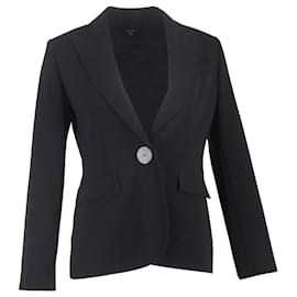 Joseph Single Button Blazer in Black Polyester Black