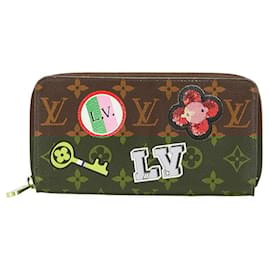 Louis Vuitton-Louis Vuitton LV Stories Zippy Wallet Monogram Long Wallet-Brown
