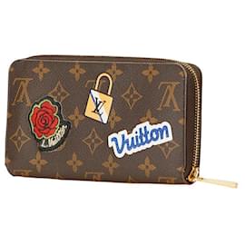 Louis Vuitton-Louis Vuitton LV Stories Zippy Wallet Monogram Long Wallet-Brown