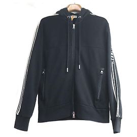 Moncler Maglia Cardigan Hoodie Schwarz
