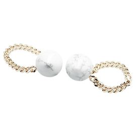 Orecchini FENDI Chain Stud D'oro