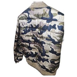 Zapa Reversible Gold Camo Jacket Golden