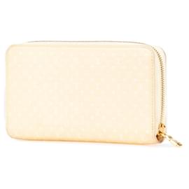 Louis Vuitton-Louis Vuitton Nanogram Zippy Wallet-Yellow