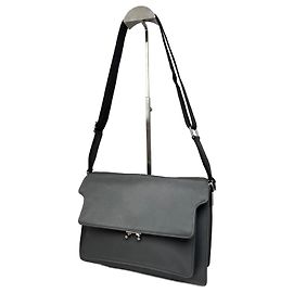 Sac Trunk 2 en 1 Vintage Marni Gris Noir Gris
