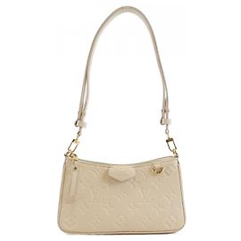 Pochette Easy Monogram Empreinte M81066 de Louis Vuitton Écru