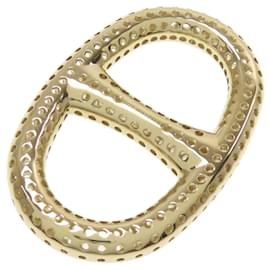 Hermès-Anneau de foulard Chaine d'Ancre Hermès-Doré