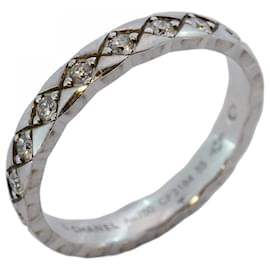 Chanel-Chanel Coco Crush Full Eternity Ring in 18K White Gold with Diamonds-Other