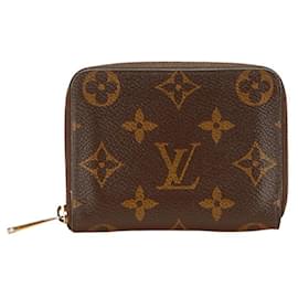 Louis Vuitton-Louis Vuitton Monogram Zippy Coin Purse-Brown