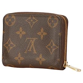 Louis Vuitton-Louis Vuitton Monogram Zippy Coin Purse-Brown