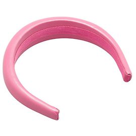 Tiara de couro MIU MIU Rosa