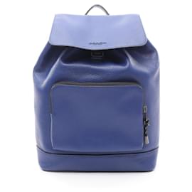 Coach C1280 Leather Backpack Blue