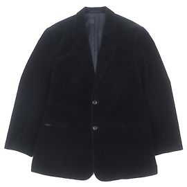 Autre Marque Papas Tailored Jacket Cotton Jacket Black
