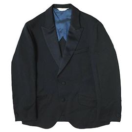 Autre Marque EDIFICE Lapel Switching Wool Tailored Jacket Blue Navy blue