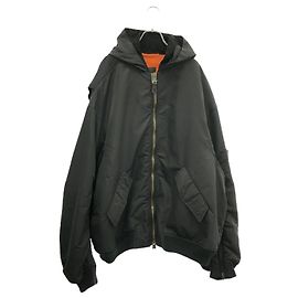 Giacca in nylon Balenciaga Nero