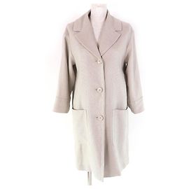 Max Mara Leinenmantel S MaxMara DESIGN FÜR EINEN EINFACHEN LEBENSSTIL Beige Andere