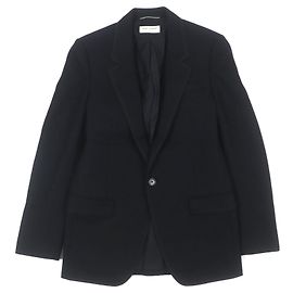 Yves Saint Laurent Saint Laurent Paris Tailored Jacket Wool Jacket Black