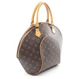 Louis Vuitton-Louis Vuitton Ellipse MM Monogram Handbag-Brown