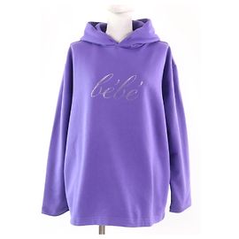 Bebe Stone Baumwoll-Hoodie von Balenciaga Lila